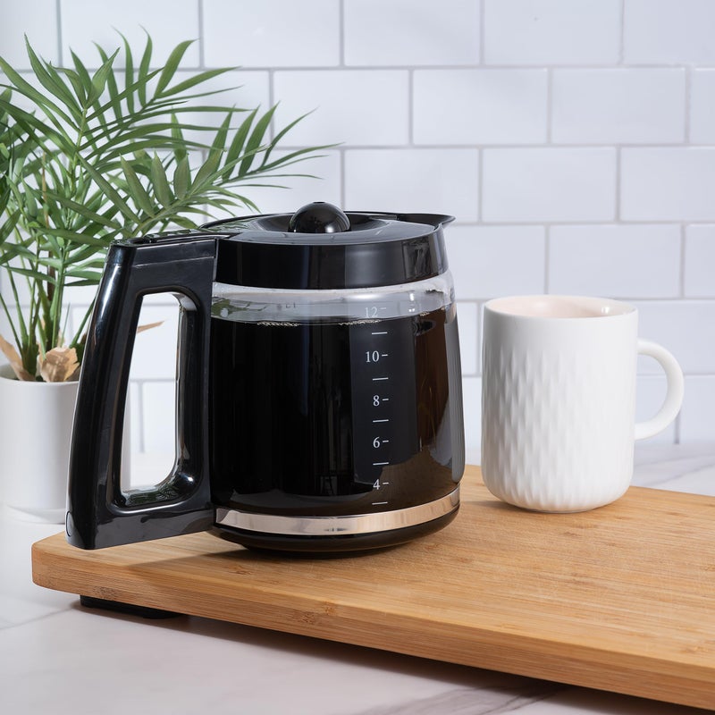 MRX Solutions Replacement 12-Cup Glass Carafe for Cuisinart Coffee Maker (fits DCC-1200PRC CHW-12, CHW-12P1, DCC-1100BK, DCC-1200, DCC-2650, DGB-550BK, DGB-550BK1 DGB-625BC, DGB-700BC, SS-12) - Image 4